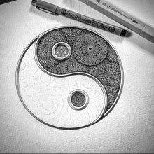 Load image into Gallery viewer, Yin &amp; Yang Mandala - Limited Edition - Giclee Fine Art Print