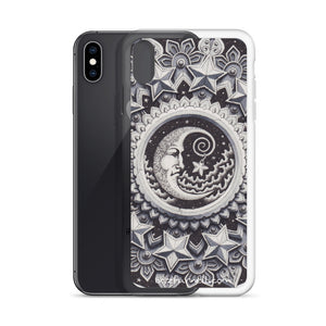 Moon - 3D Mandala iPhone Case