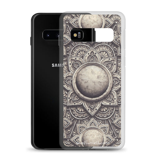 Stone Flower 3D Mandala Samsung Case