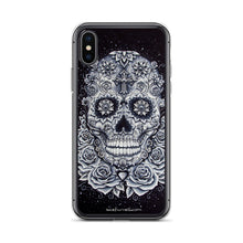 Load image into Gallery viewer, Crystal Skull by Baz Furnell iPhone Case
