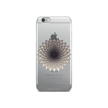 Load image into Gallery viewer, Black Hole 3D Mandala iPhone Case by Baz Furnell