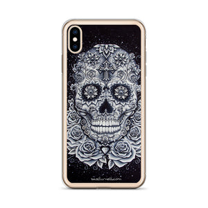 Crystal Skull by Baz Furnell iPhone Case