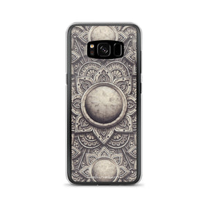 Stone Flower 3D Mandala Samsung Case