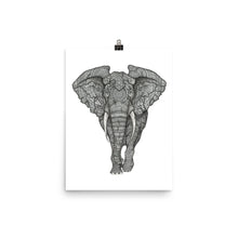Load image into Gallery viewer, Three Elephant Poster - Premium