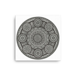 Plate Mandala Canvas