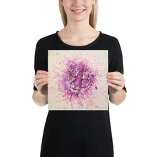 Load image into Gallery viewer, Purple Tiger Poster - Premium