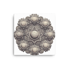 Load image into Gallery viewer, Stone Flower 3D Mandala on Canvas