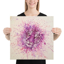 Load image into Gallery viewer, Purple Tiger Poster - Premium