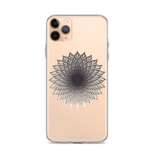 Load image into Gallery viewer, Black Hole 3D Mandala iPhone Case by Baz Furnell