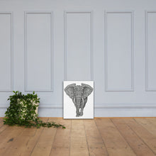 Load image into Gallery viewer, Three Elephant Canvas