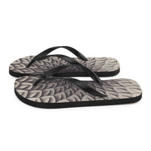 Load image into Gallery viewer, Black Hole 3D Optical Illusion Flip-Flops by Baz Furnell