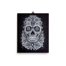 Load image into Gallery viewer, Crystal Skull Premium Poster by Baz Furnell