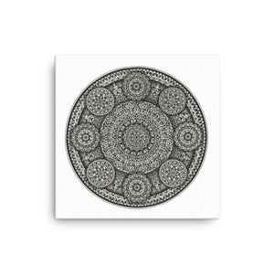 Plate Mandala Canvas