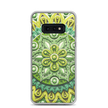 Load image into Gallery viewer, Green Flower 3D Mandala Samsung Case