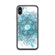 Load image into Gallery viewer, Blue Lilly iPhone Case