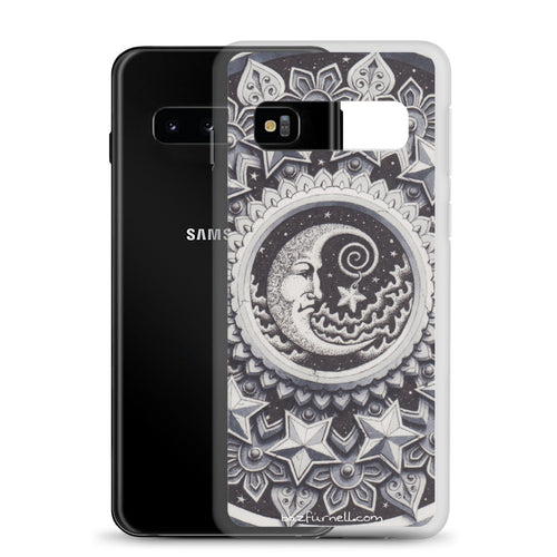 Moon 3D Mandala - Samsung Case