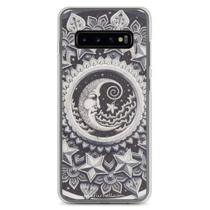 Moon 3D Mandala - Samsung Case
