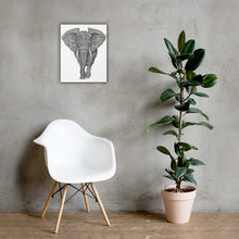 Load image into Gallery viewer, Three Elephant Canvas