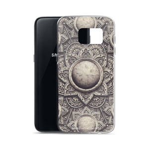 Stone Flower 3D Mandala Samsung Case