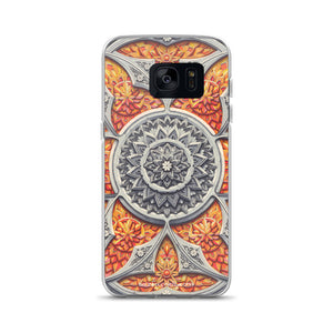 Lava Stone 3D Mandala Samsung Phone Case