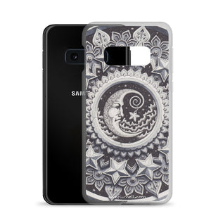 Moon 3D Mandala - Samsung Case