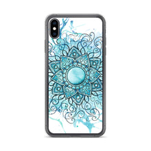 Load image into Gallery viewer, Blue Lilly iPhone Case